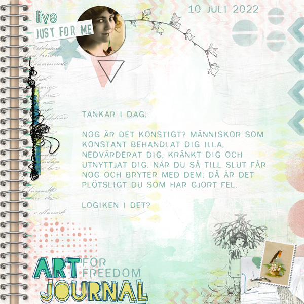 Art Journal For Freedom