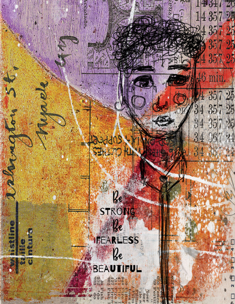 Art Journaling Challenge 1