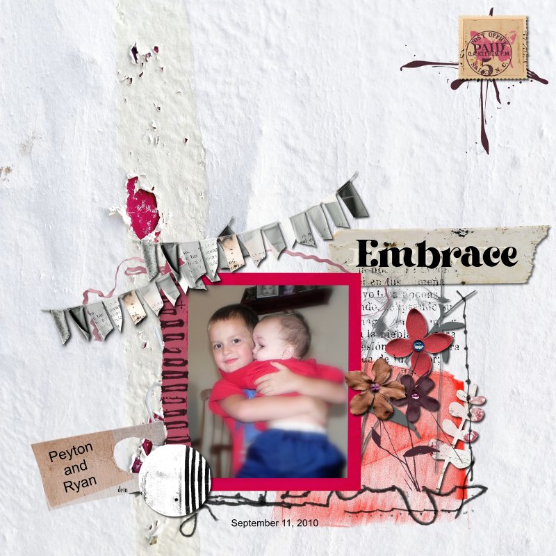 Art Journaling Challenge Embrace