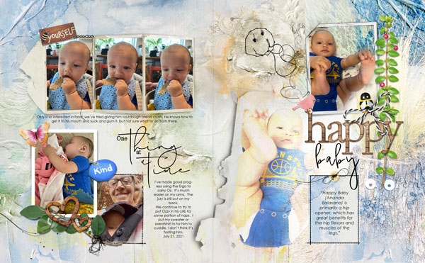 Artsale ArtPlay Palette Abrazo Collection  Happy Baby