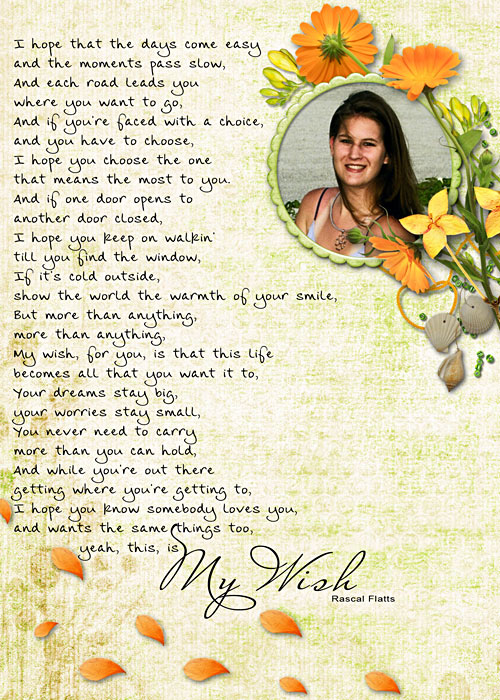 Ashley's Graduation Card