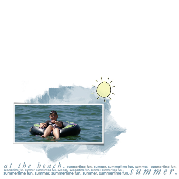 At The Beach