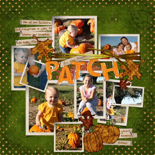 At the Pumpkin Patch