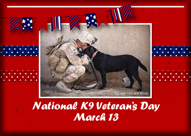 ATC 2019-041 National K9 Veteran's Day
