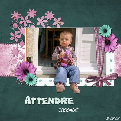 Attendre sagement