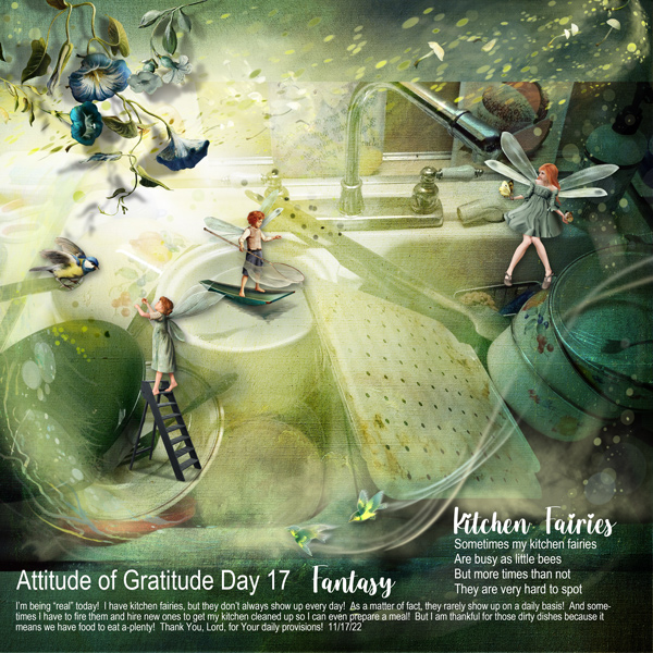 Attitude of Gratitude Day 17 - Fantasy