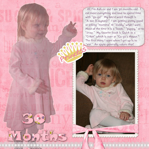 Audrey - 30 months