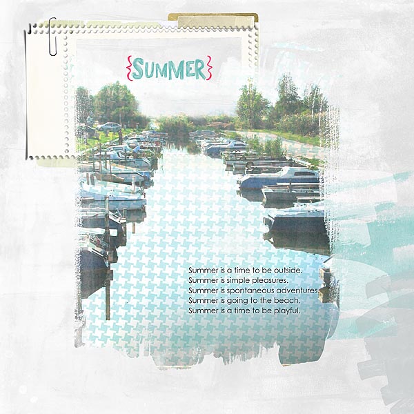 August 6-9th: Summer Layout Challenge