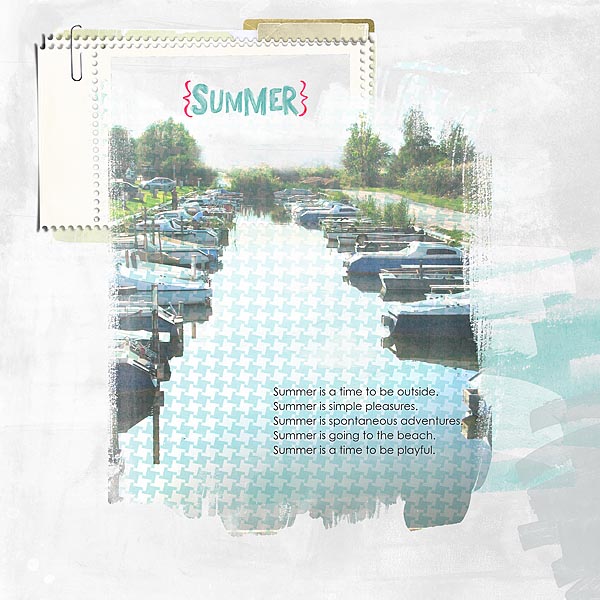 August 6-9th: Summer Layout Challenge