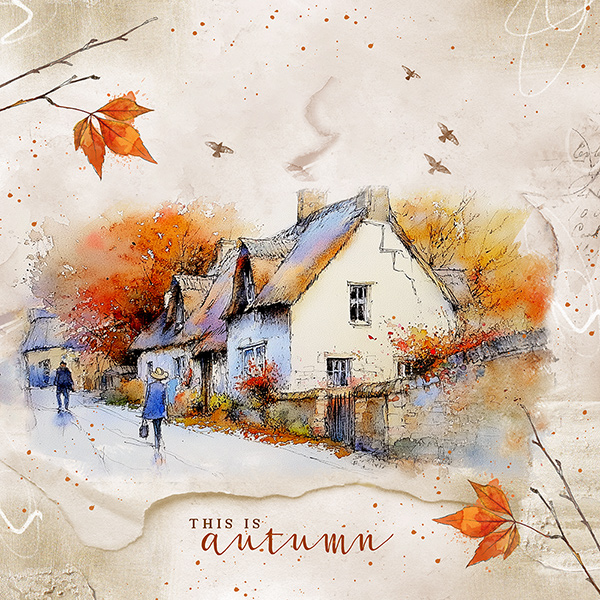 Autumn in a Village