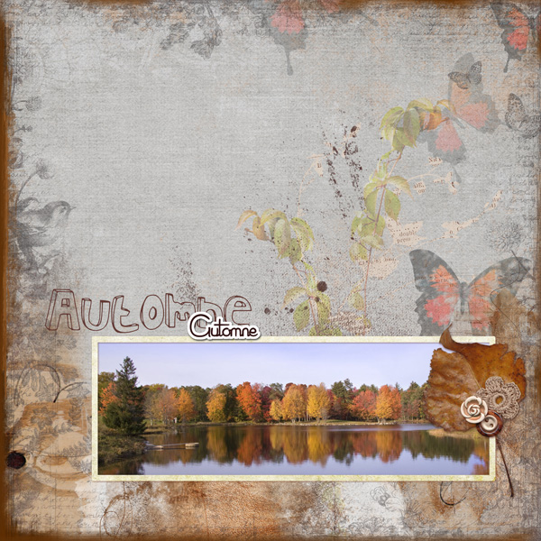 Autumn lake