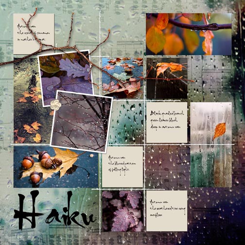 Autumn Rain Haiku/McGroot chall