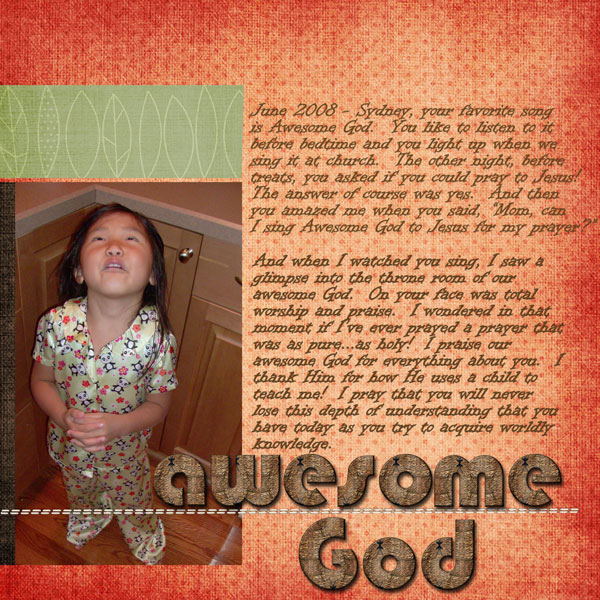 awesome God