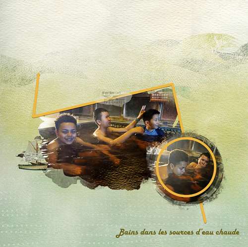 bains dans les sources d'eau chaude vacances en Chine  octobre 2025