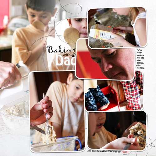 Baking With Dad