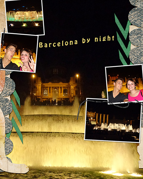 Barcelona by night