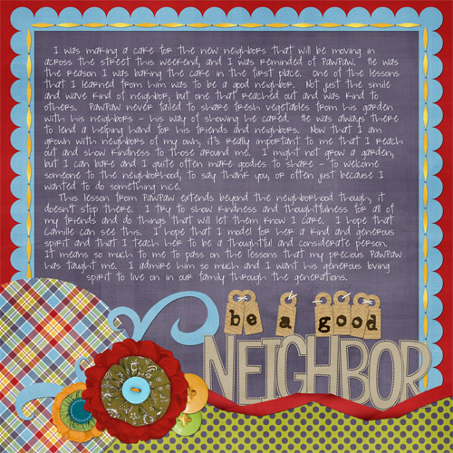 Be a Good Neighbor