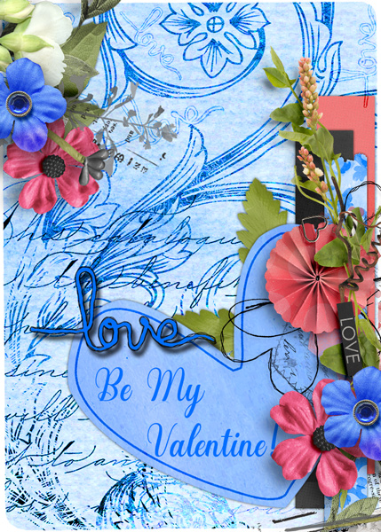 Be My Valentine ATC