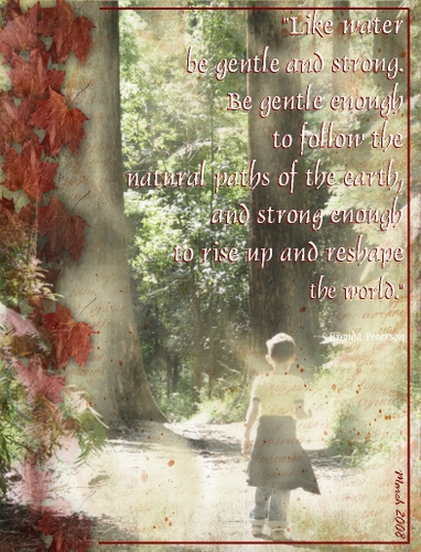 Be Strong.....Be Gentle