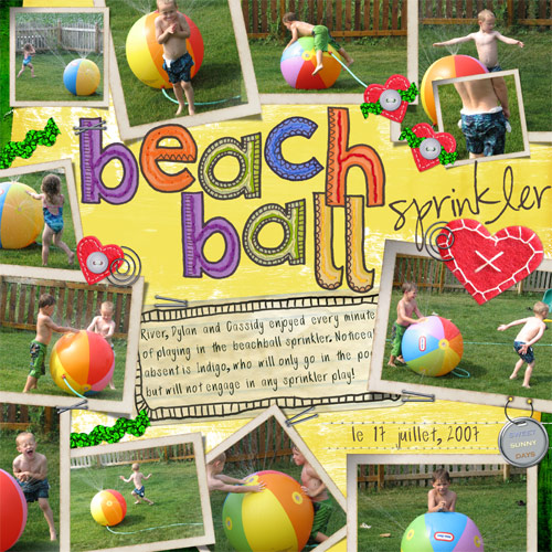 Beachball Sprinkler