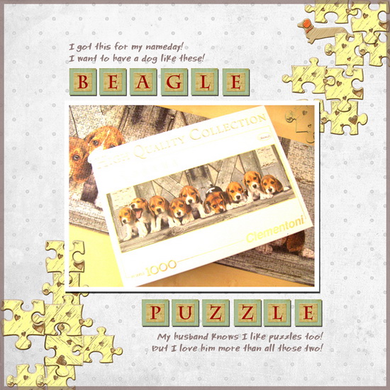 Beagle puzzle