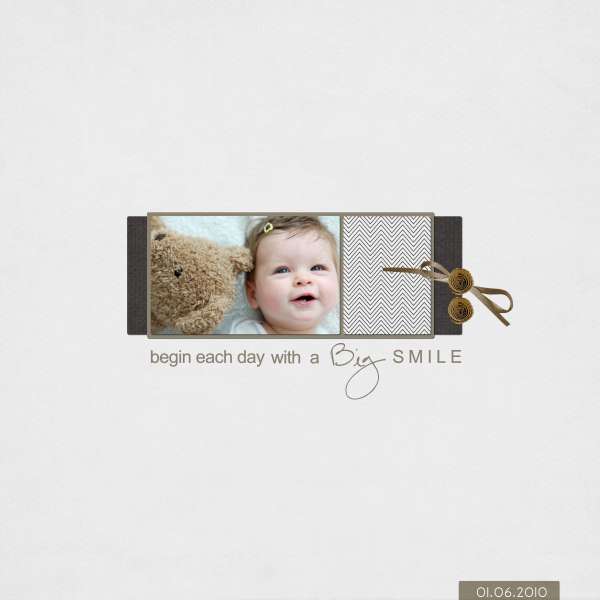 begin each day with a big smile