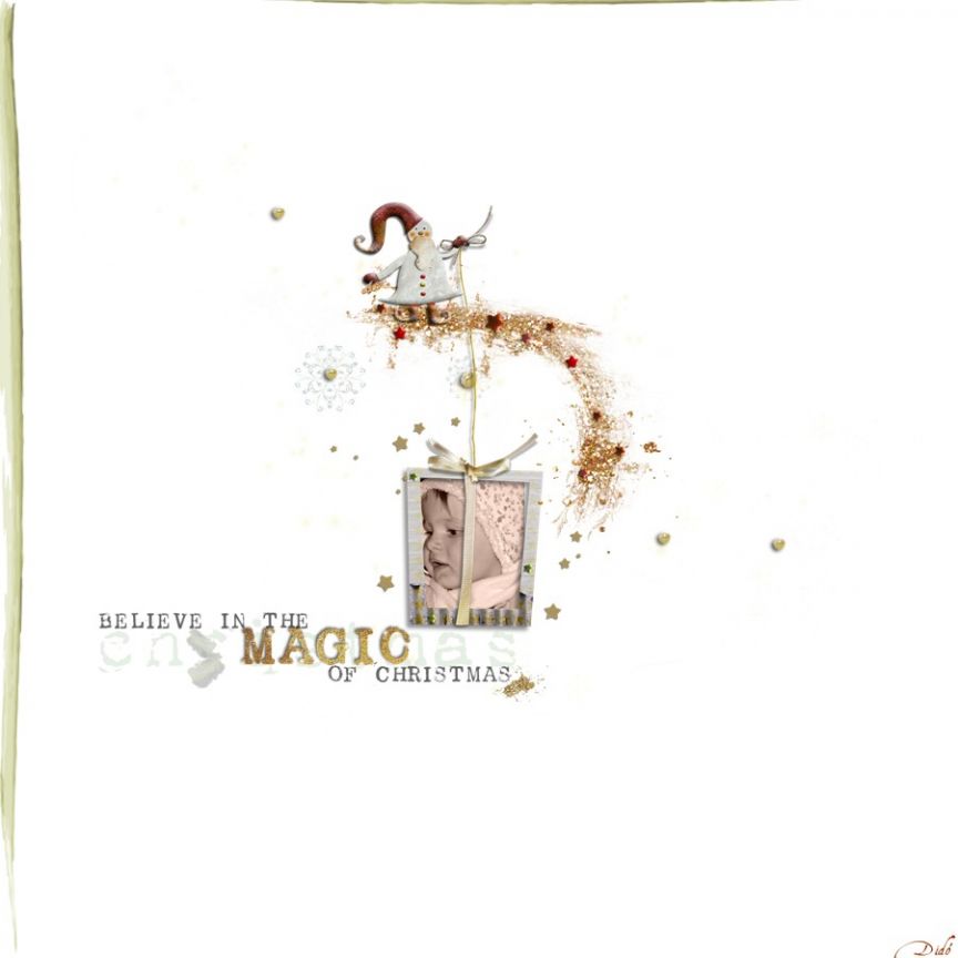 belive in the magic of christmas
