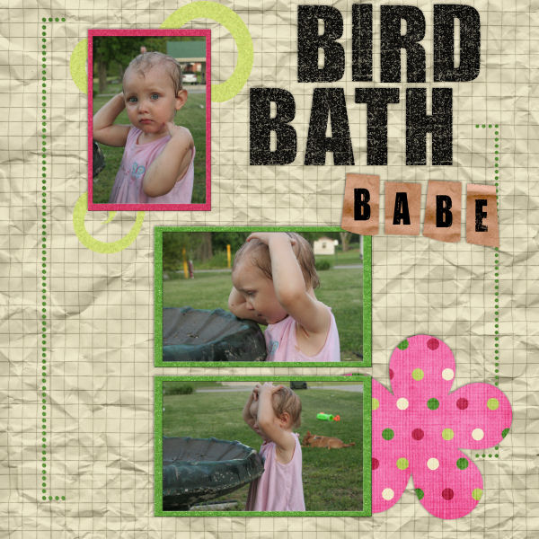Bird Bath Babe