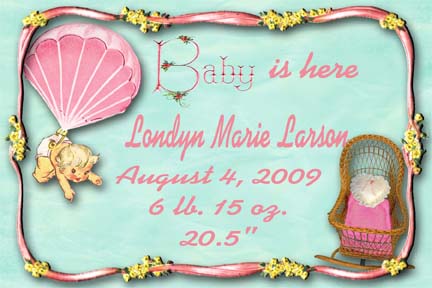 Birth Announcement