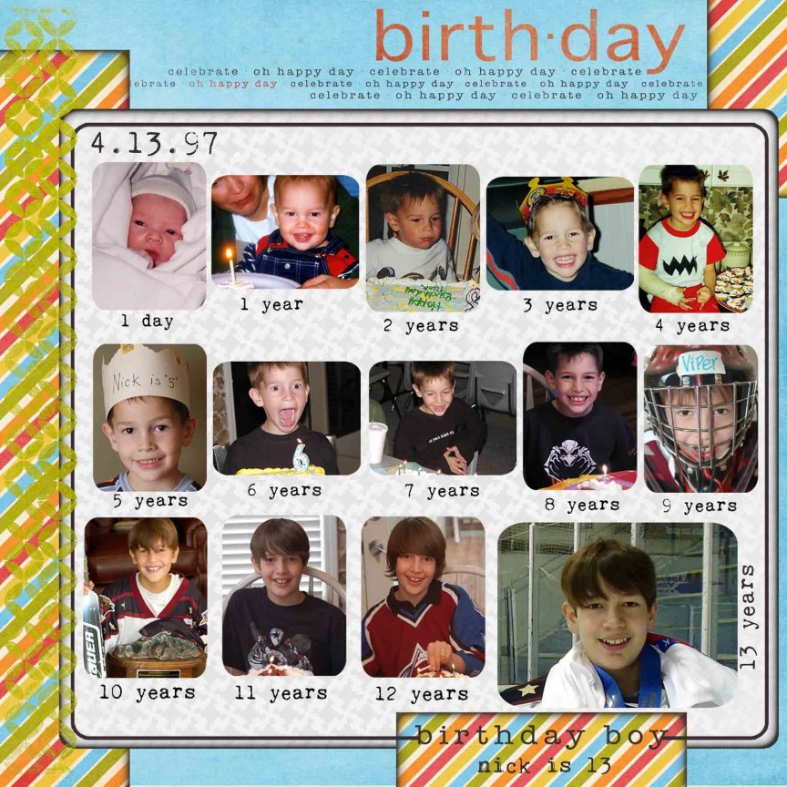 birthday boy...thirteen