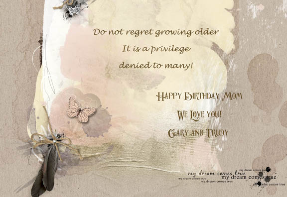 Birthday Card - Inside
