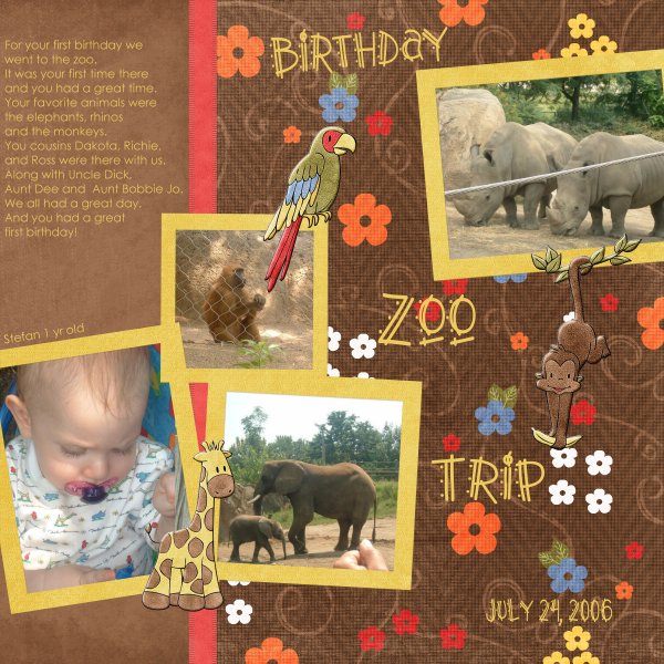 Birthday Zoo Trip