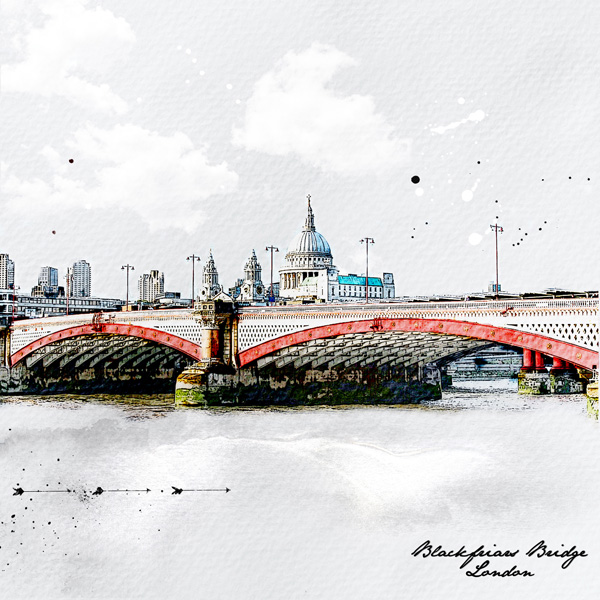 Blackfriars Bridge London...