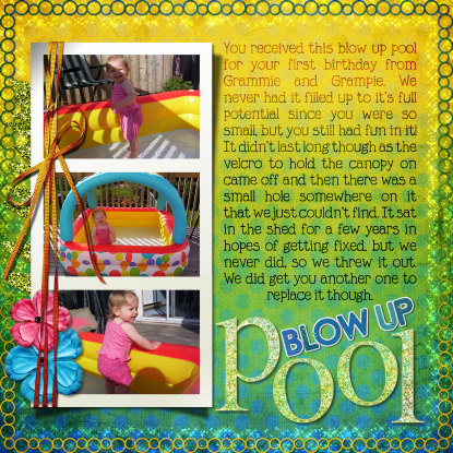 Blow Up Pool