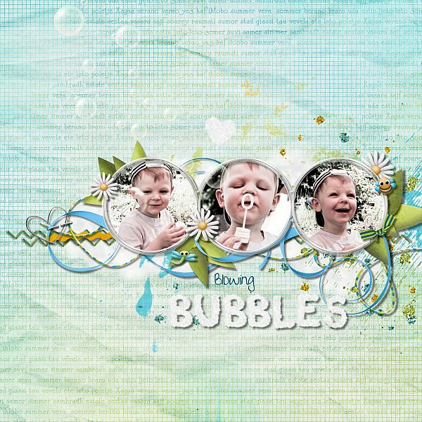 Blowing bubbles