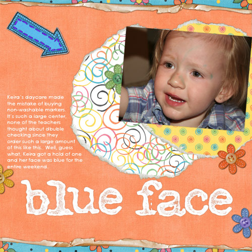Blue Face