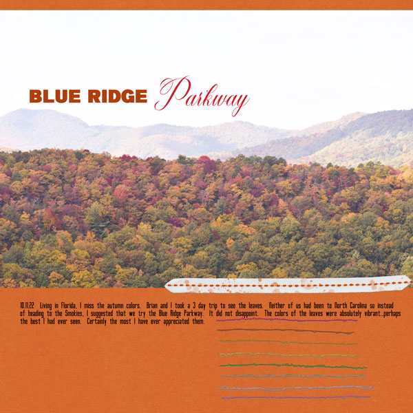 Blue Ridge Parkway - Challenge 3