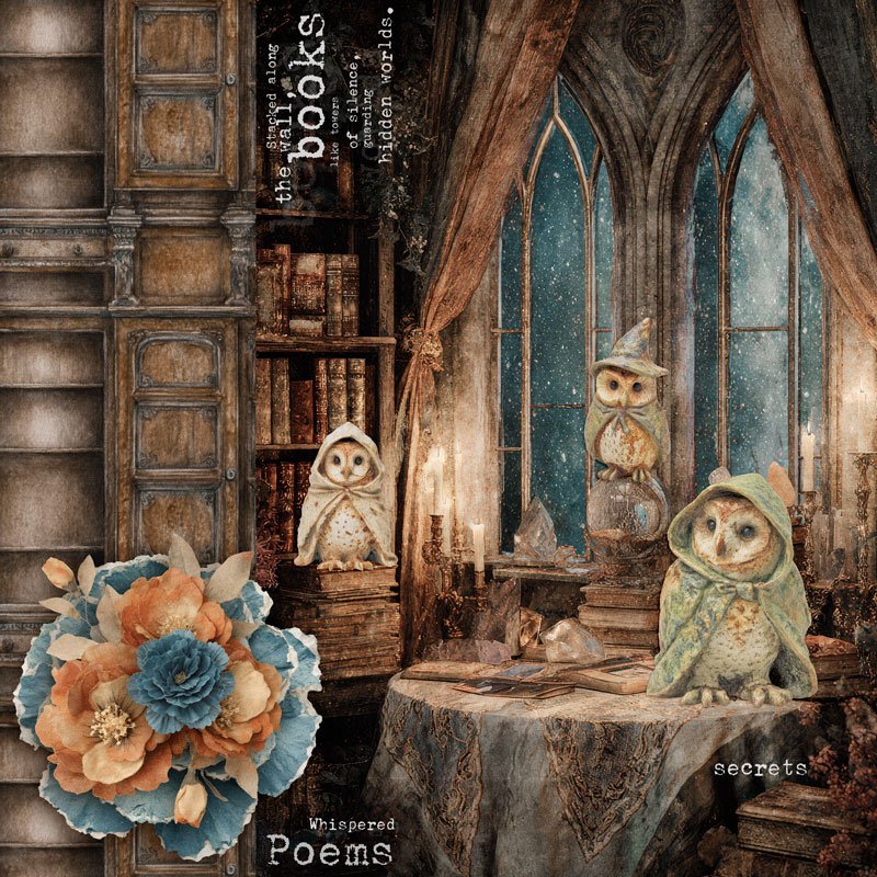 Books, Poems, Secrets