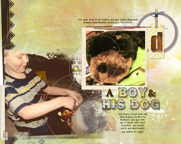 boy & dog