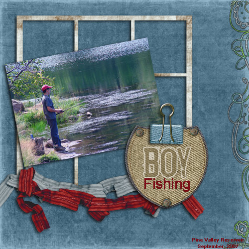 Boy Fishing