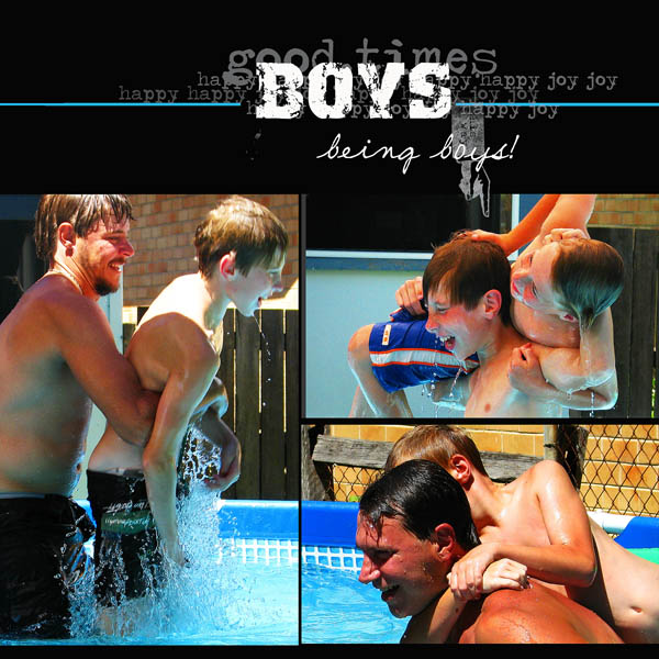 BOYS BEING BOYS - page 3