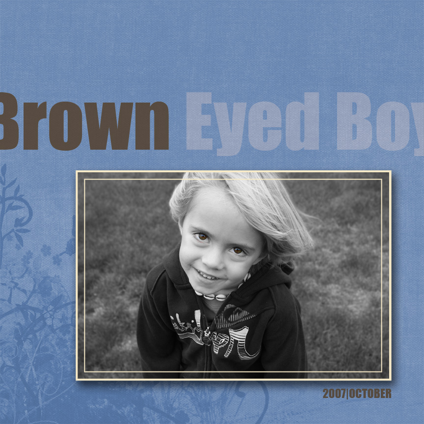 brown eyed boy