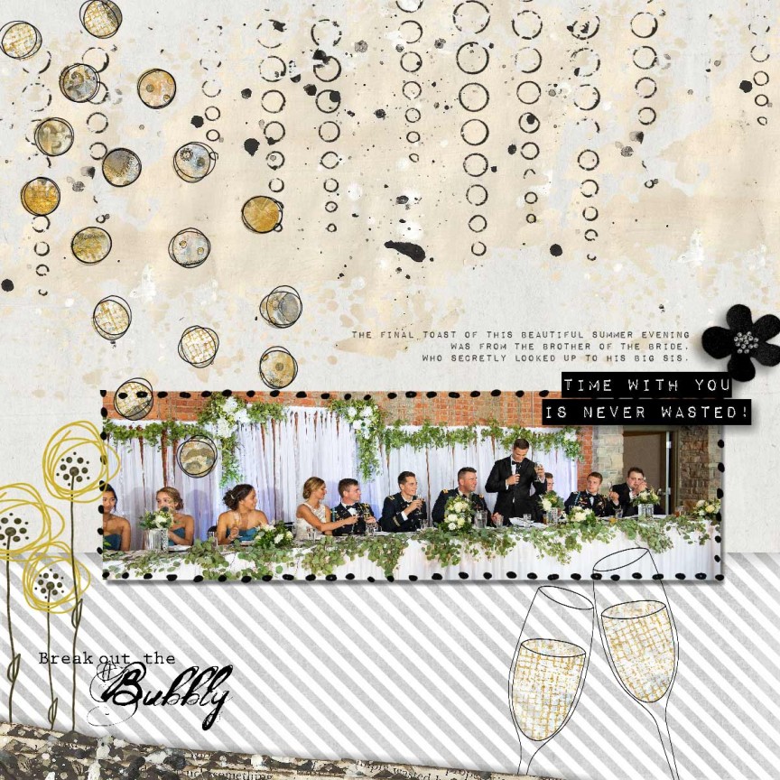 Bubbly Wedding Toast