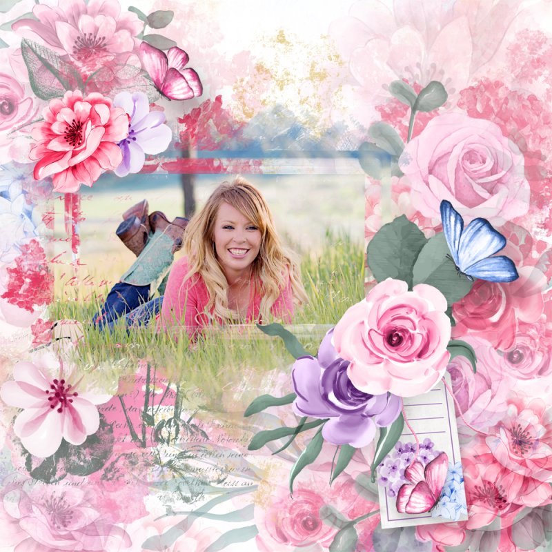 Burst into flower