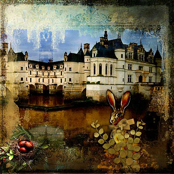 Buttercup Castle with Rabbit