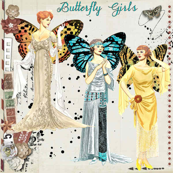 Butterfly girls