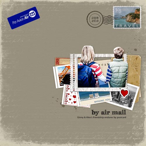 by air mail