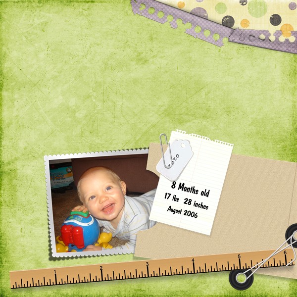 Cade at 8 months