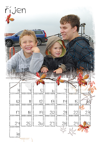 Calendar 2011 - october