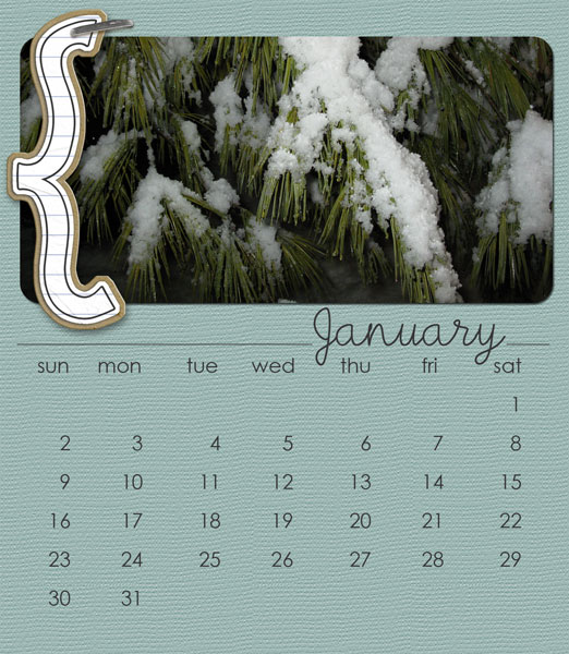 Calendar - January